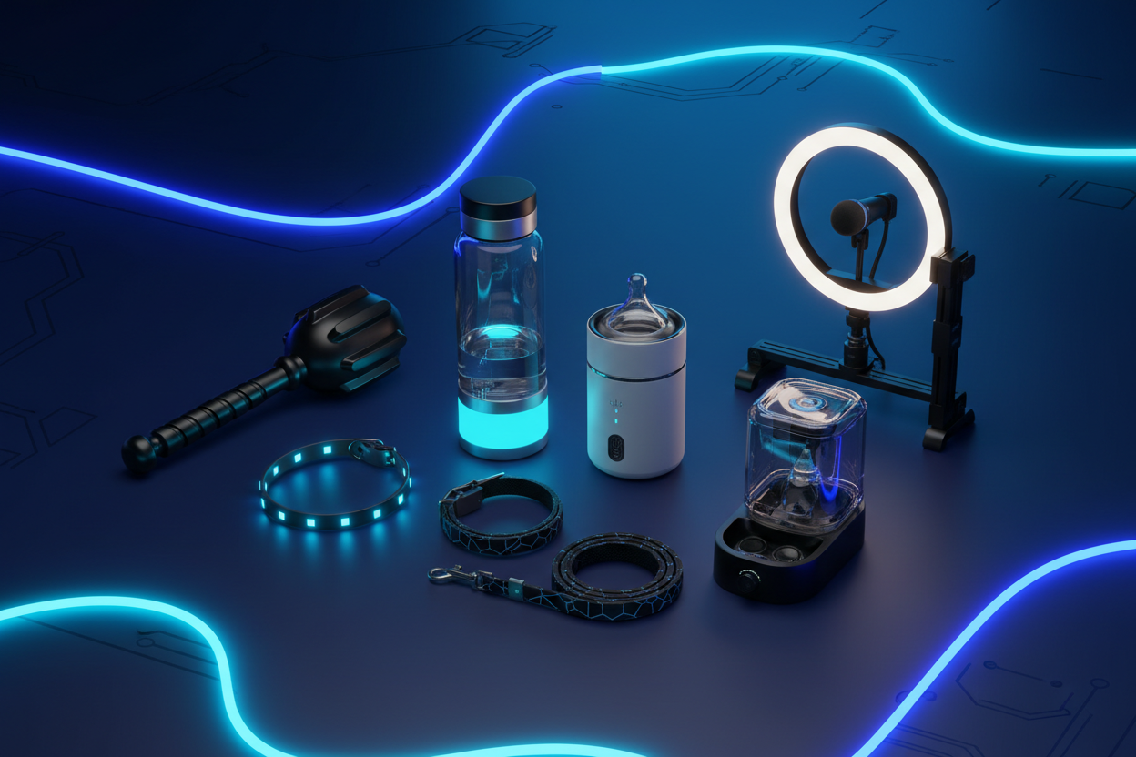 Futuristic Lifestyle Product Shot